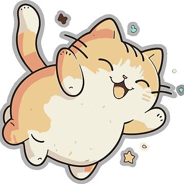 Police Cat Sticker for Sale by TheFullFantasy