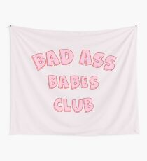 Bad Ass Babes Club Wall Tapestry
