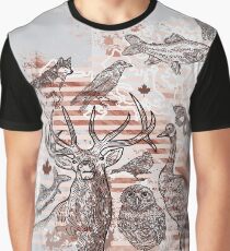Animalia Canadiana Graphic T-Shirt