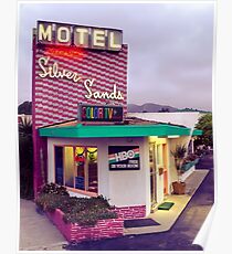 Silver Sands Hotel, Ventura, CA. Poster