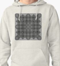 Emblem, insignia, symbol, device, ensign, blazon,  character, letter Pullover Hoodie