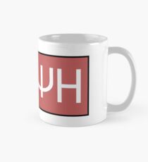 Rho Psi Eta Greek Letters - Lily Flower Mug