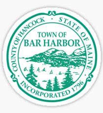 bar harbor Sticker