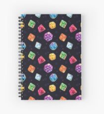 Cuaderno de espiral Dados mágicos de usuario