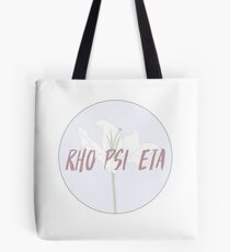 Circular Pastel Rho Psi Eta Tote Bag