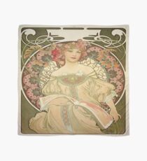Vintage poster - Woman with flowers Scarf
