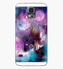 Koi, Roses, Skull Case/Skin for Samsung Galaxy