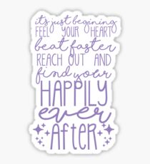 Happily Ever After- Lavender Sticker