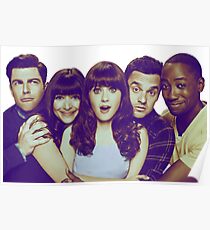 new girl crew Poster