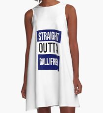 Dr Who A-Line Dress