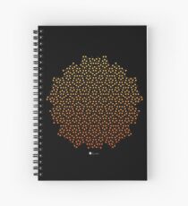 Penrose Tiling Spiral Notebook
