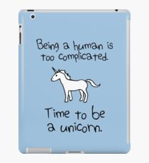 Time To Be A Unicorn iPad Case/Skin