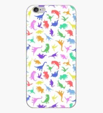 Fun Dinosaur Pattern iPhone Case
