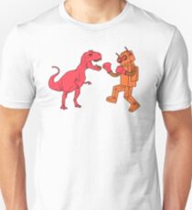 Robot Vs Dino - T-shirt Unisex T-Shirt