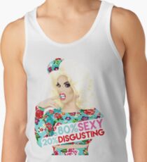 "80% Sexy. 20% Disgusting." Katya Zamolodchikova, RuPaul's Drag Race Queen Tank Top