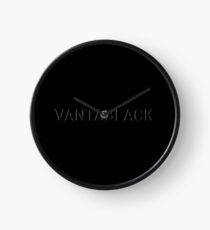 Vantablack Clock