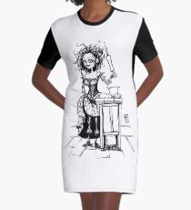 Mrs Lovett - Sweeney Todd Graphic T-Shirt Dress