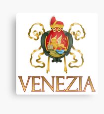 Venezia (Venice) Italy - Coat of Arms Metal Print