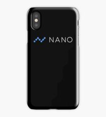 Nano XRB rebranded Raiblocks Logo Blockchain Cryptocurrency iPhone Case