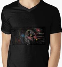 Artistic portrait drawing Men's V-Neck T-Shirt