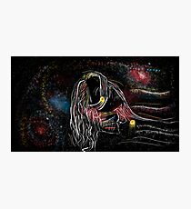 Artistic portrait drawing Photographic Print