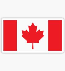 Canadian Flag Sticker