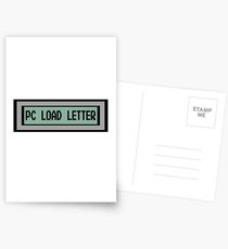 PC Load Letter - Office Space Postcards