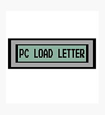 PC Load Letter - Office Space Photographic Print