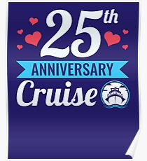 25th Anniversary Cruise Poster