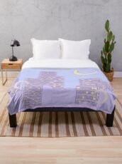 Heavenly City Throw Blanket