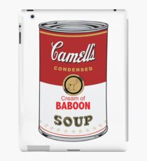Camell’s Cream of BABOON Soup Pop Art iPad Case/Skin