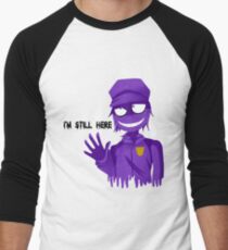 Purple Guy Men's Baseball ¾ T-Shirt