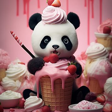 Panda 🐼 cake design 😍 #cafe #cakes #cakedesign #panda #chocolate #fruit  #cakedecorating | Instagram