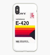 Vaporwave VHS iPhone Case