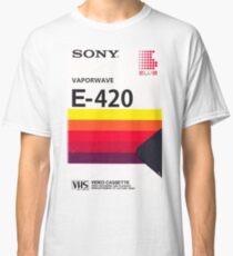Vaporwave VHS Classic T-Shirt