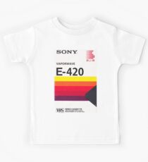 Vaporwave VHS Kids Tee