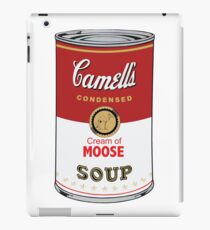CAMELL’S Cream of MOOSE Soup Pop Art iPad Case/Skin