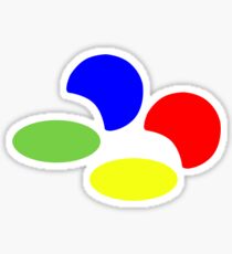 Super NES Logo (Flat) Sticker