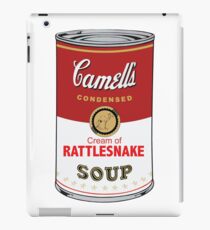 CAMELL’S Cream of RATTLESNAKE Soup Pop Art iPad Case/Skin