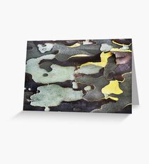 Bark Abstract Greeting Card