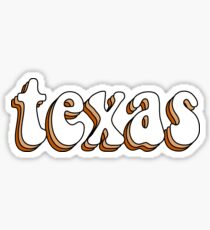 Texas Retro Sticker