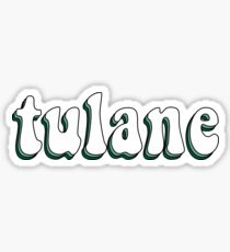 Tulane Retro Sticker