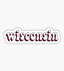 Wisconsin Retro Sticker