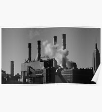 NYC in Mono Poster