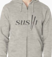Sushi Zipped Hoodie