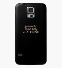 Angetrieben durch Roller Derby und Koffein Hülle & Klebefolie für Samsung Galaxy