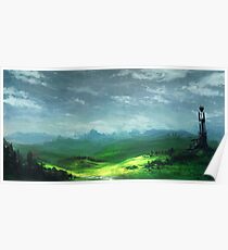 Jagged Grasslands Poster