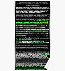 Eagles Jason Kelce Speech Poster
