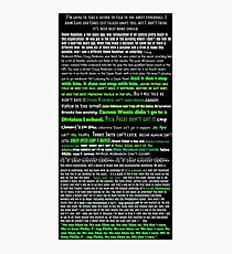 Eagles Jason Kelce Speech Photographic Print