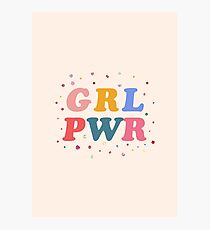 girl power Photographic Print
